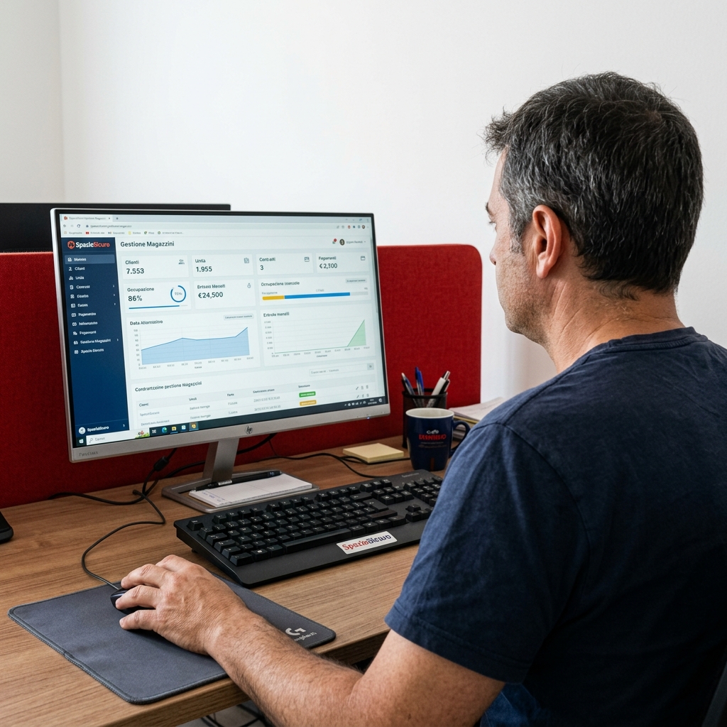 Funzionalità software gestionale self storage