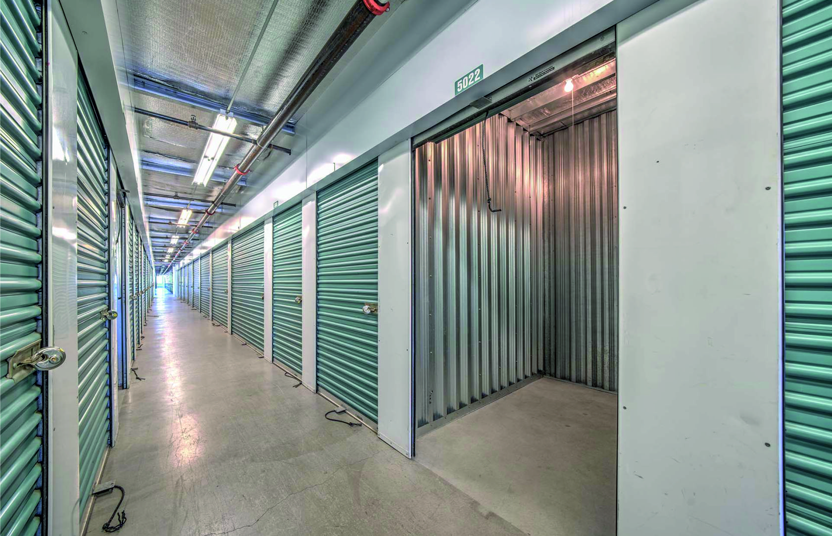 Affittobox self-storage facility in Bolzano featuring modular units