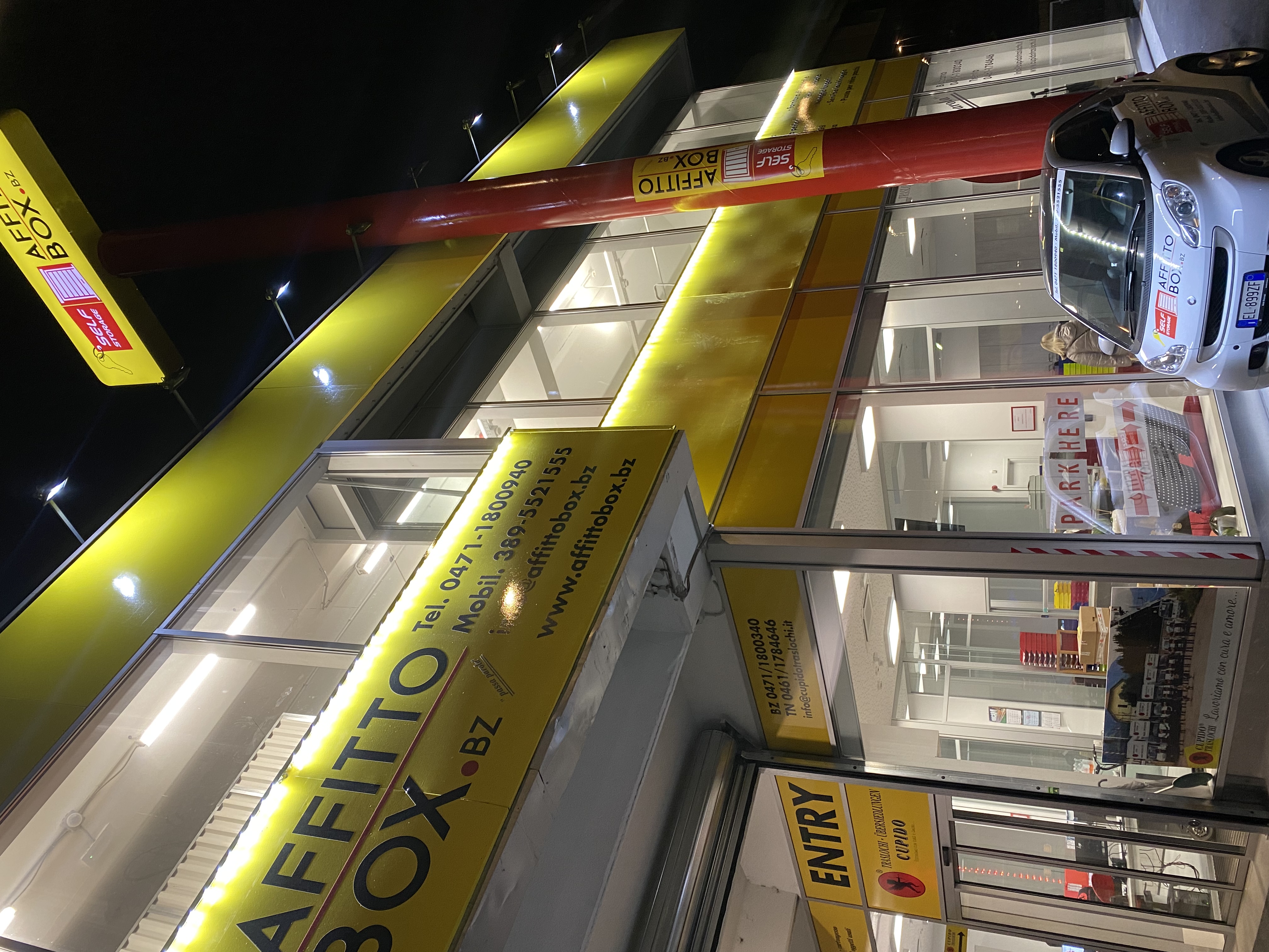 Esterno impianto Affittobox Bolzano